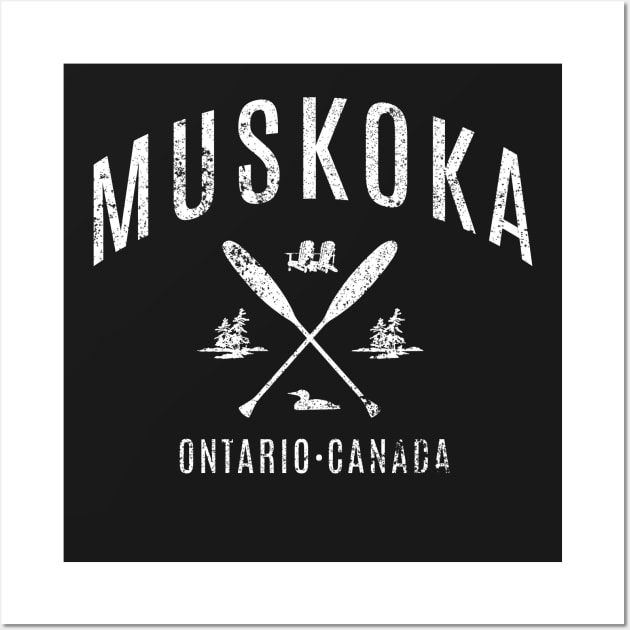 Muskoka Crossing arched Wall Art by DavidLoblaw